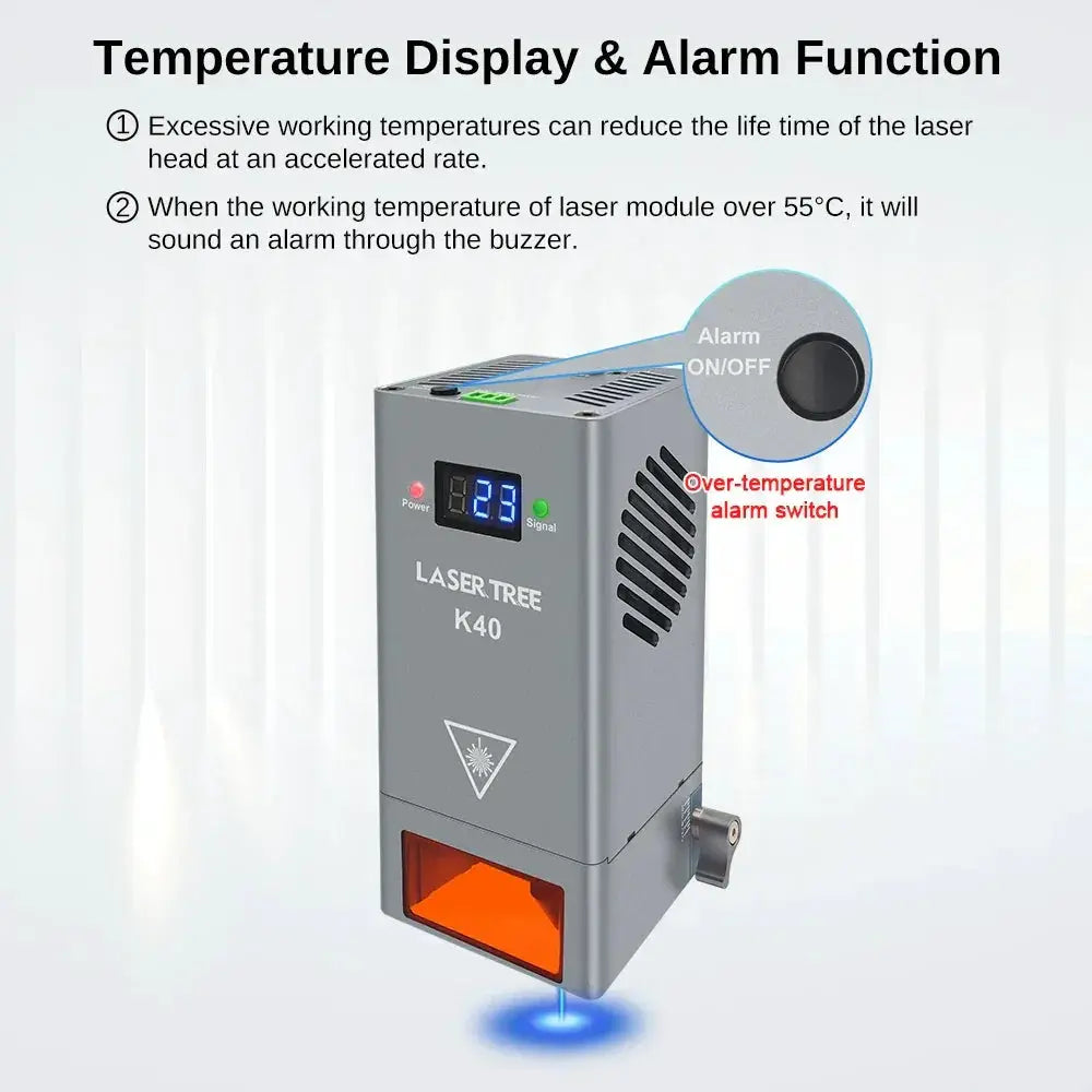 Laser Tree K40 40W Laser Module Air Assist For Engraving