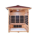 Vintage Outdoor Far Infrared Sauna Cabin Relaxation Oasis