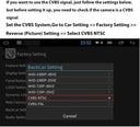 Rear View Backup Camera for Safer Parking for Cars