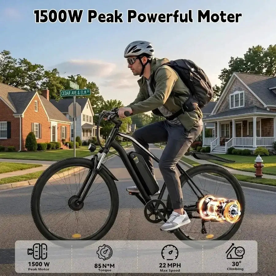 Adult Electric Mountain Bike Style BEDGI — product image 2