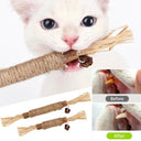 Catnip Chew Stick for Cats Teeth Cleaning and Stress Relief