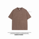 Vintage Oversized Acid Wash Tee Retro Chic Loose Fit Top