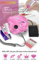 35000RPM Electric Nail Drill: Professional Manicure Machine