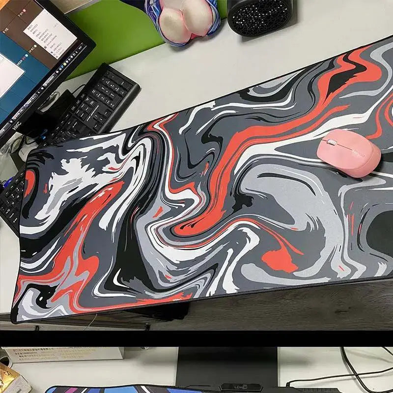 Colorful Art Gaming Mousepad Custom XXL Desk Mat For Gamers