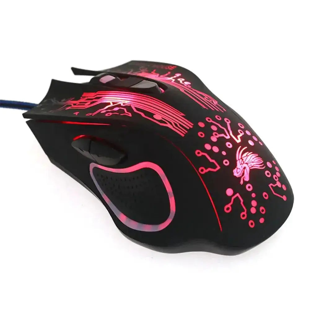 LED Gaming Mouse Ultra Precise Ergonomic Design Dota 2 LOL
