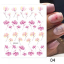 Succulent Blossom Nail Art Decals Blooming 3D Beauty Kit