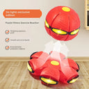 Tiktok Elastic Stepping Ball Magic Flying Saucer Jump Toys
