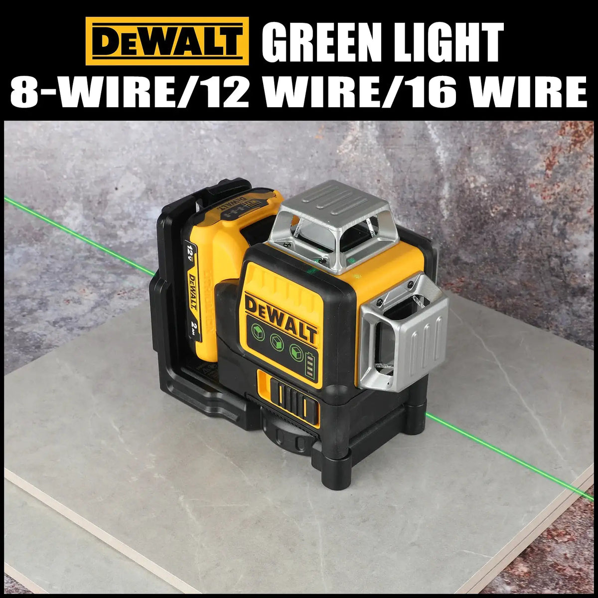 Dewalt 12 Line Green Laser Level