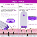 Laser Touch Epilator: Professional Hair Removal Kit USB