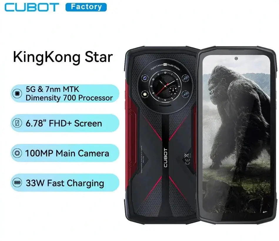 Cubot KingKong Star Rugged 5G Smartphone 24GB RAM Pro