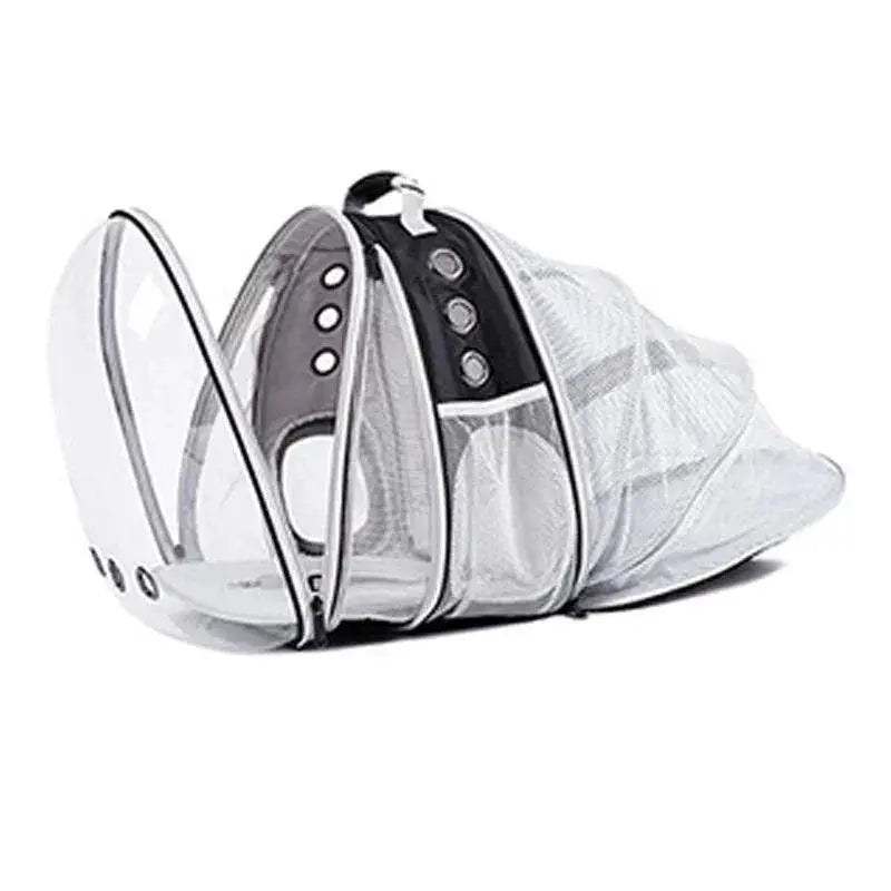 Breathable Bubble Space Carrier for Pets — Black