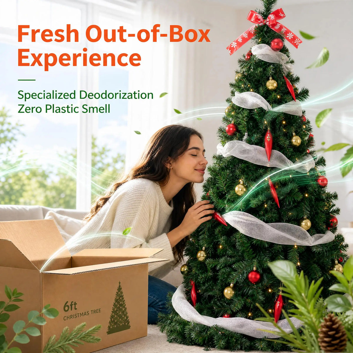 Slim Corner Festive Decor