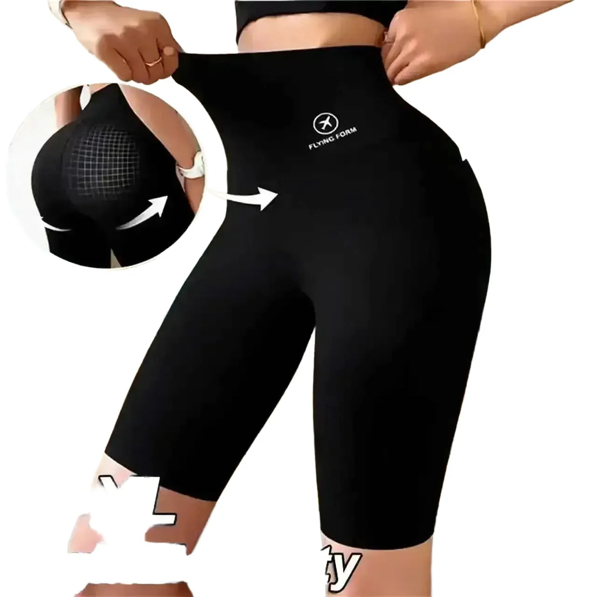 Stay Secure High Waist Active Shorts — product view 1