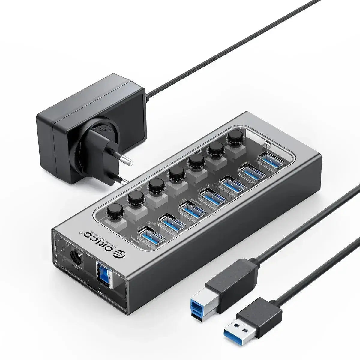 Orico USB Hub High Speed Data Transfer Solution Port — product view 9