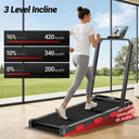 EviTrend Z1F 3 In 1 Foldable Treadmill With Incline Home Office