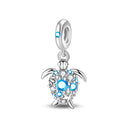 Sterling Silver Charm Summer Beach