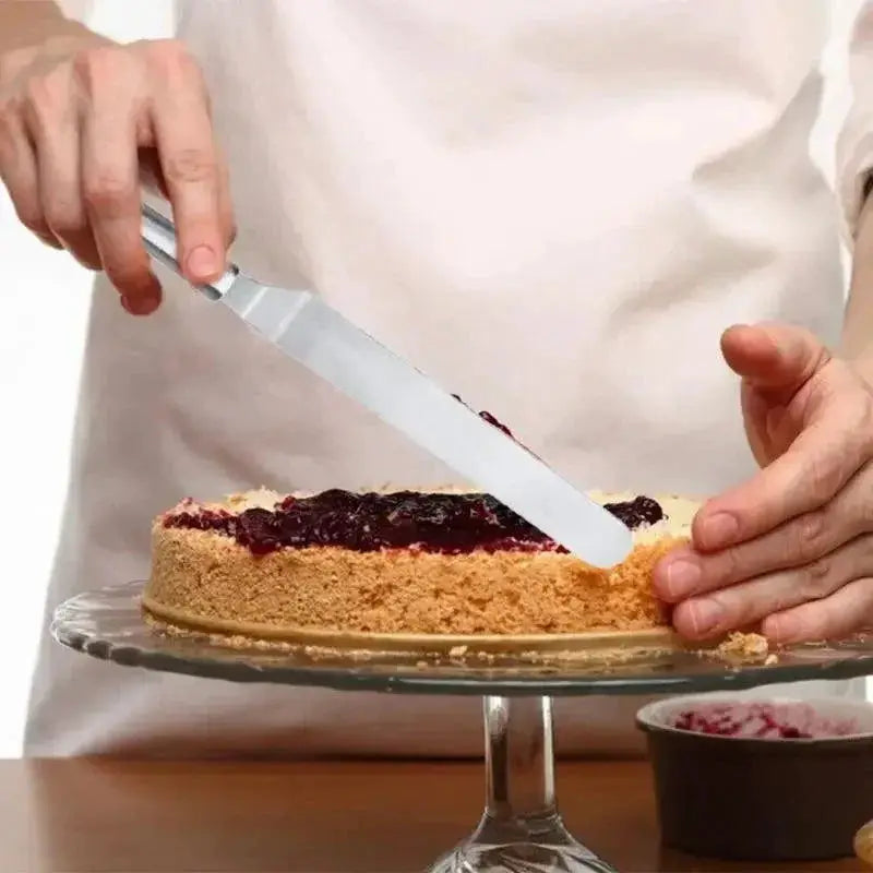Stainless Steel Cake Smoother Set For Perfect Pastries