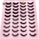 3D Mink Fluffy Eyelashes Variety Pack for Eye Looks