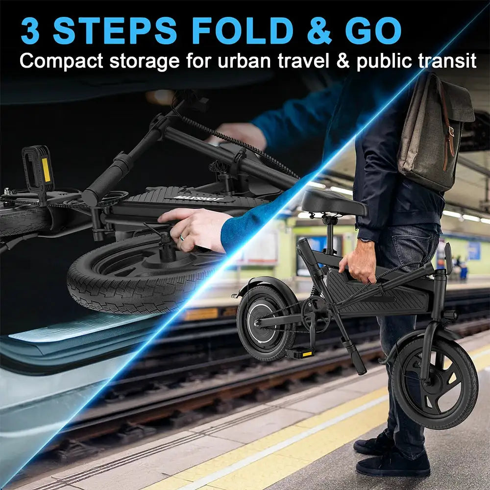 Foldable Ebike - Mile Range — product view 6