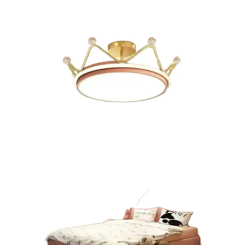 Dimmable Kids Ceiling Light for Bedtime — gold