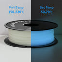 Glow-in-the-Dark PLA Filament for Luminous Models