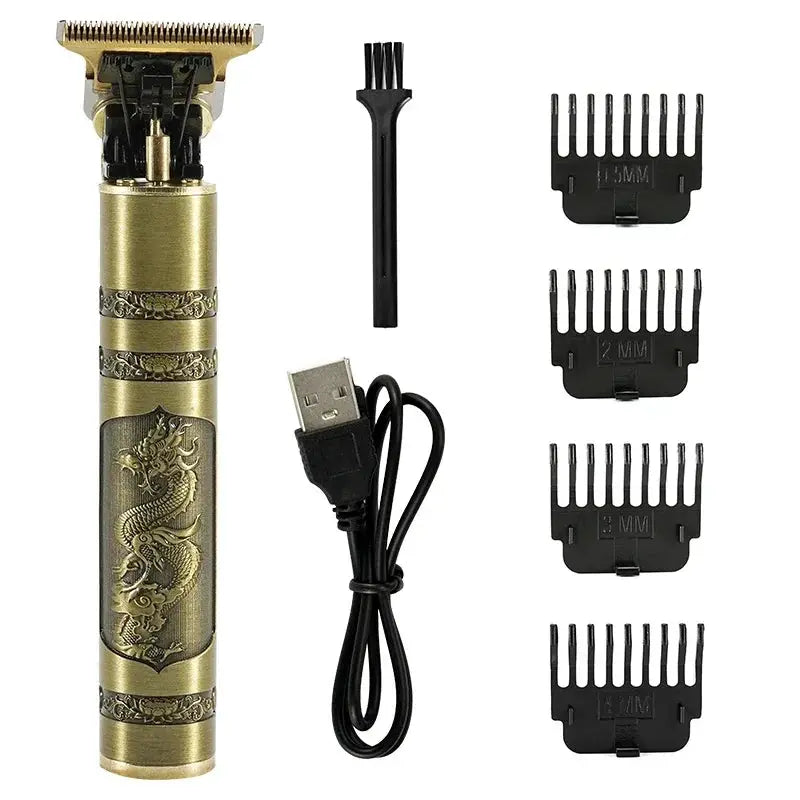 Professional Barber Hair Clipper Rechargeable Shaver