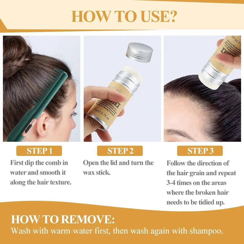 Hair Wax Stick Non Greasy Gel For Men And Women Long Lasting