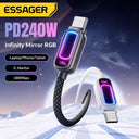 Essager Type C Cable - Fast Charging And Led Light