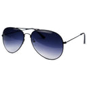 Unisex Gradient Mirror Pilot Sunglasses with UV400 Protection