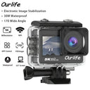 Stabilized 5K Action Camera for Outdoors