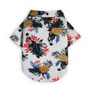 Hawaiian Style Pet Shirt Pineapple Print Dog Clothes