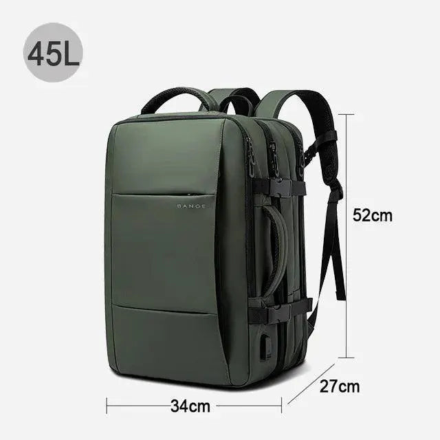 BANGE Waterproof Laptop Backpack 17 Inch Travel Bag