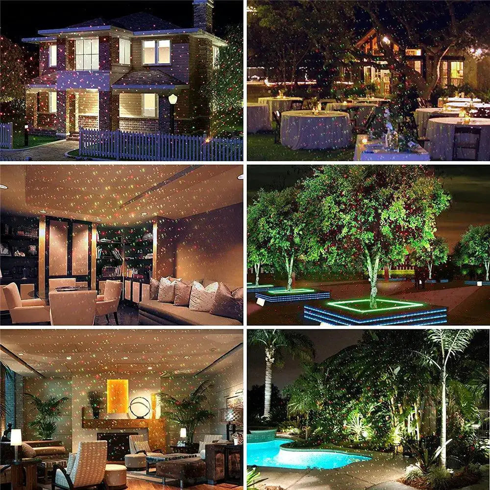 Starry Sky Laser Projector Light For Outdoor Christmas Party