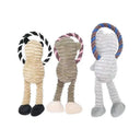 Dog Plush Squeaky Chew Toy for Clean Teeth and Play