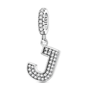 A-z Alphabet Charm Bead Sterling