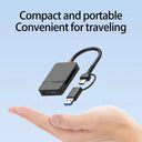In USB C Card Reader for SD TF
