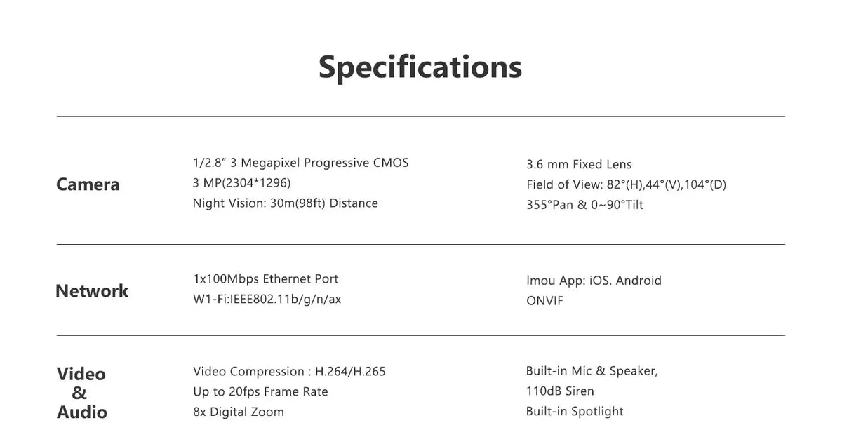 Smart Outdoor Camera for Home Safety – IMOU — product view 20