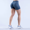 Women's Seamless Scrunch Butt Biker Shorts - Stylish Yoga Wear