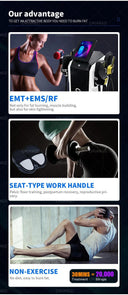 EMSzero RF Body Sculpt Machine Professional EMShape Neo Contouring 6500W DLS-EMSlim Hiemt EMS Muscle Stimulate Slimming Device