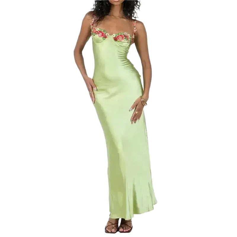 Satin-Corset Dress for Evening Glam — product view 1