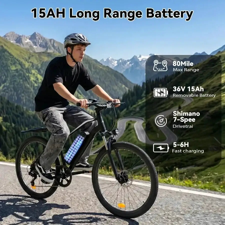Adult Electric Mountain Bike Style BEDGI — product image 3
