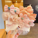 Sweet Bow Floral Headbands for Girls Pack of 10 Accessories