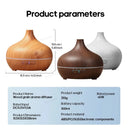 Compact Wood Grain Essential Diffuser