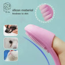 Gentle Pet Finger Brush for Grooming