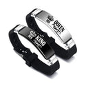 Couple Bracelets Set - Adjustable Stainless Steel