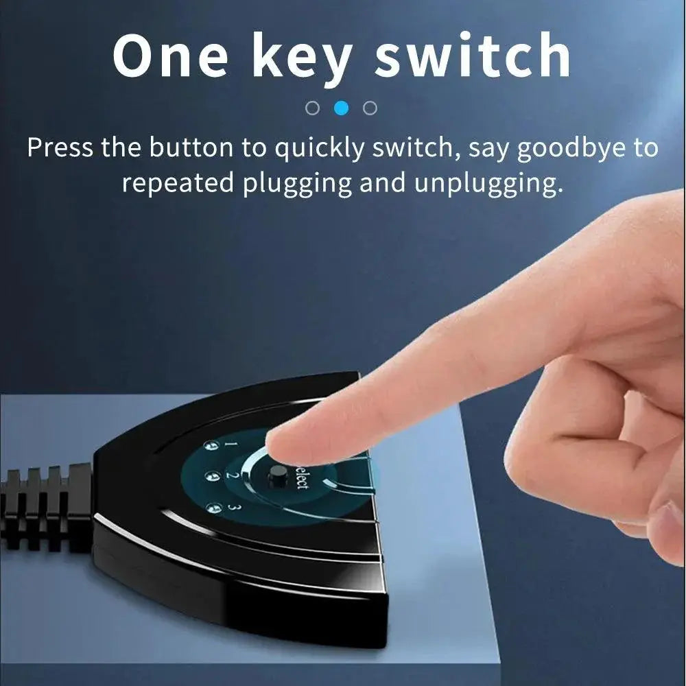 HDMI Switch KVM Splitter 4K 3D Home Hub Device Pro