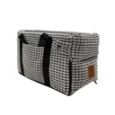 Pet Car Seat Travel Carrier for Small Pets Gray Safe Design