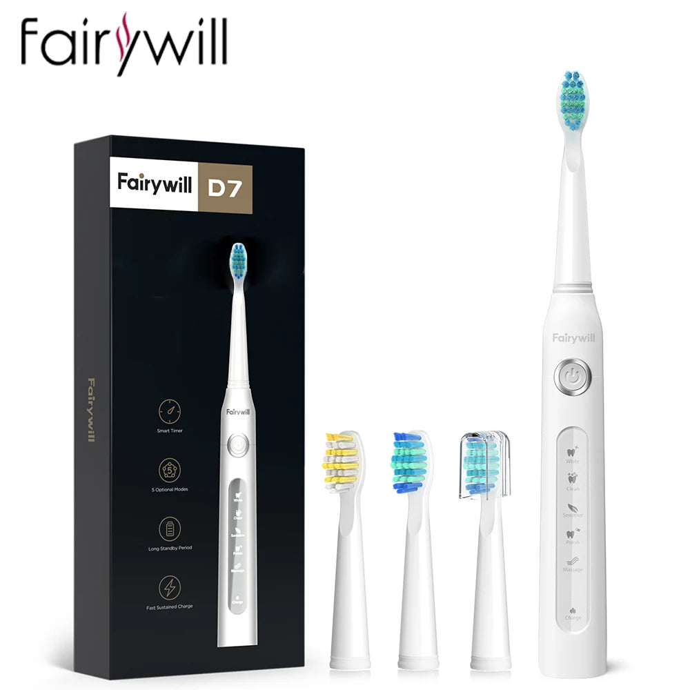 Fairywill Electric Toothbrush Cleaning