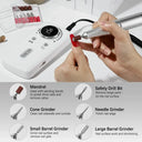 45000RPM Professional Electric Nail Drill Machine: Portable Nail File