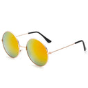 Unisex Gradient Mirror Pilot Sunglasses with UV400 Protection